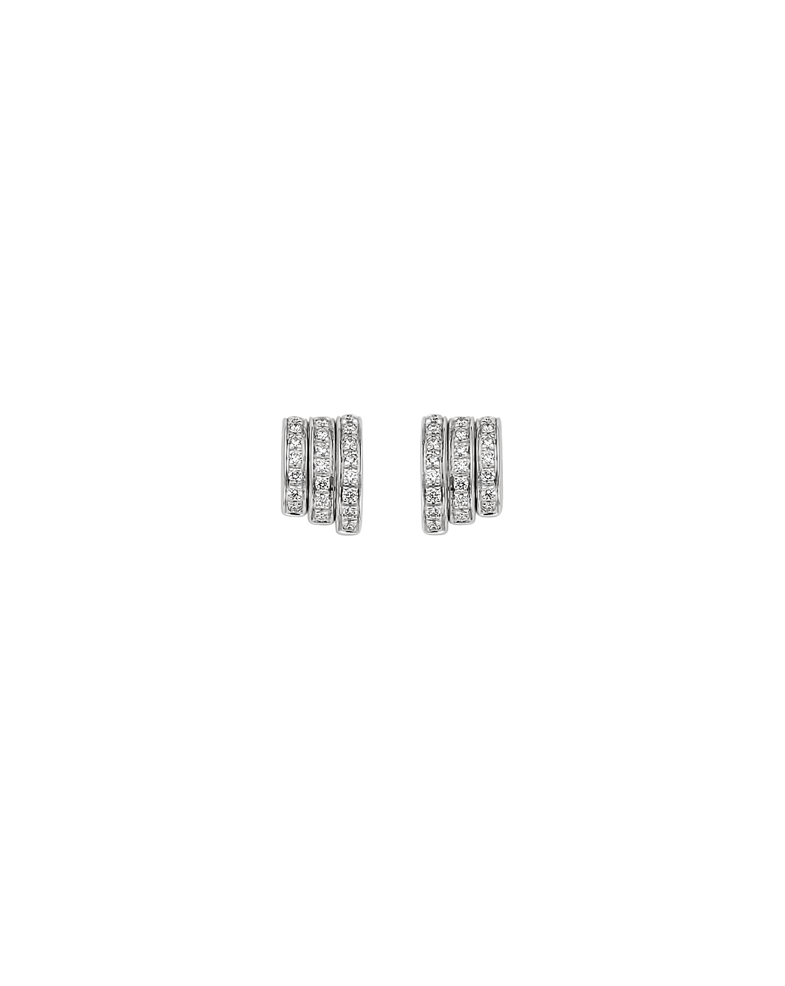 Fope Orecchini con pave' di diamanti - 74408OX_PB - FOPE