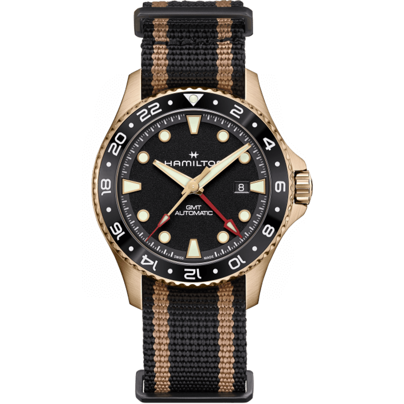 Scuba GMT Automatic  43mm bronzo H82565930